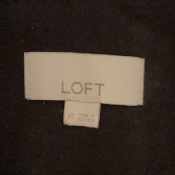 LOFT • Black Pea Coat - Picture 10 of 17